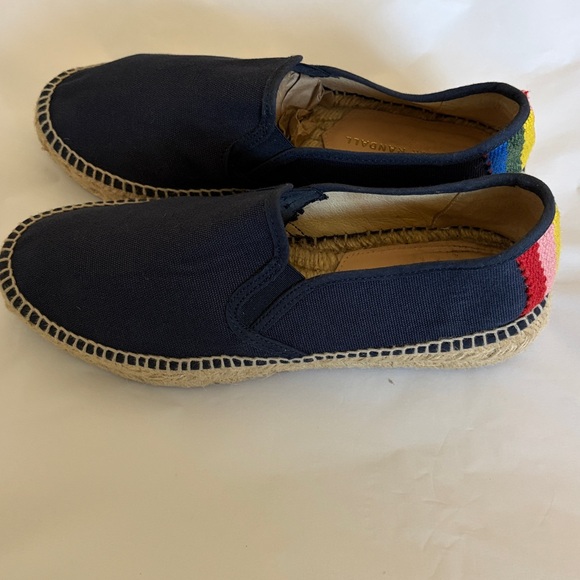 Loeffler Randall Navy Espadrille Flats - Picture 6 of 10